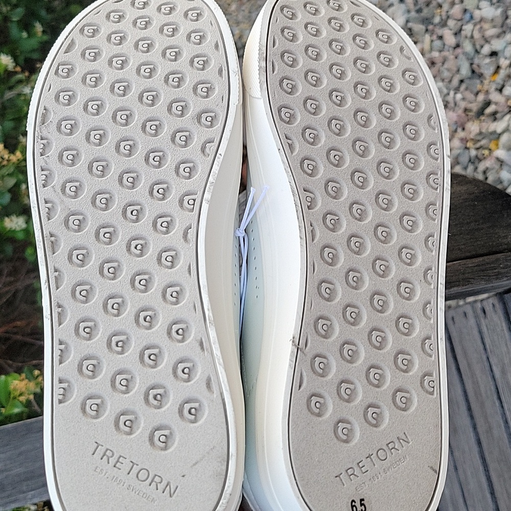 Tretorn Women’s White&Gray Sneakers - Picture 5 of 5